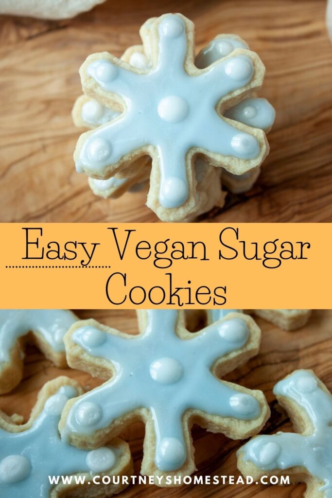 Easy Vegan Sugar Cookies