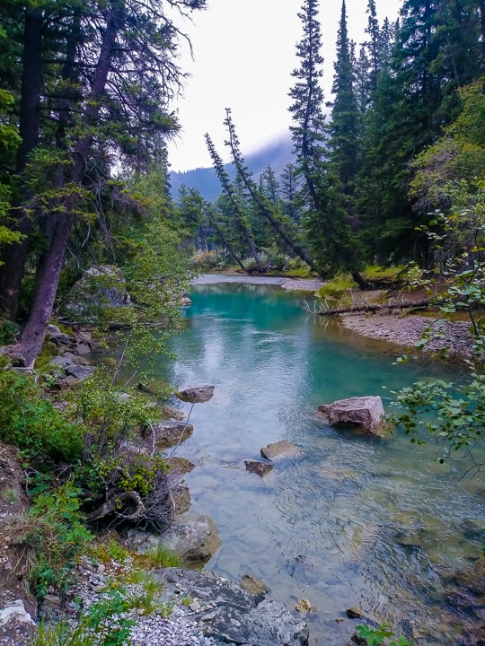 Banff near the campgrounds