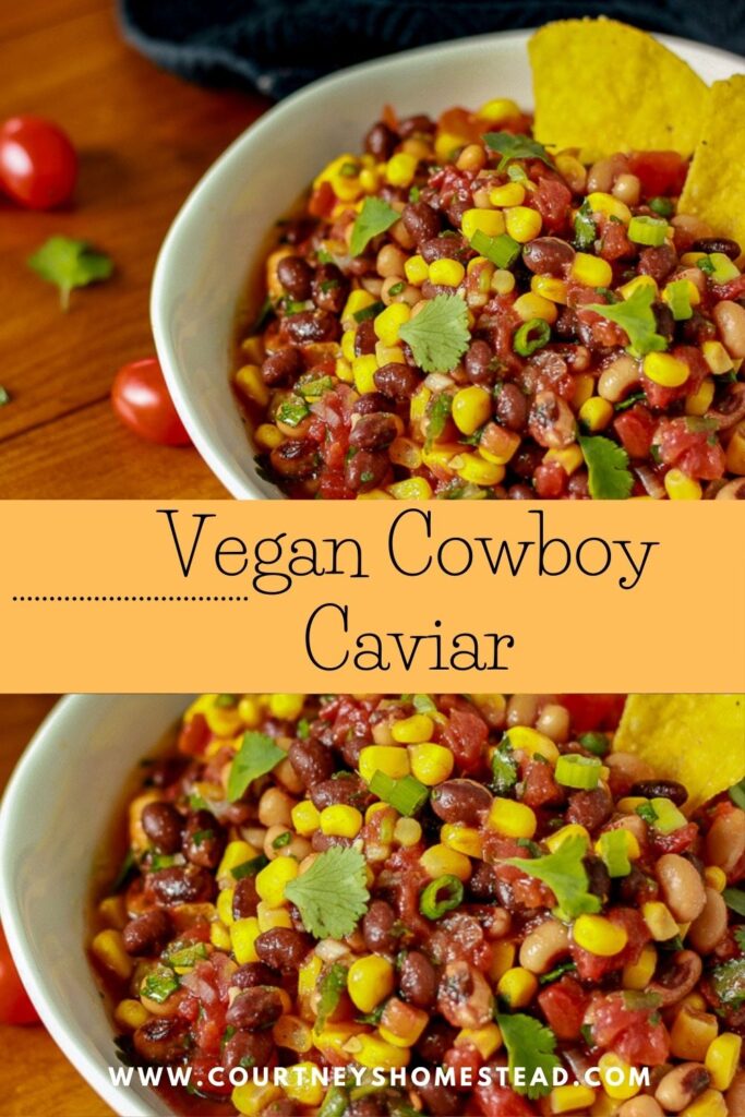 Vegan cowboy caviar