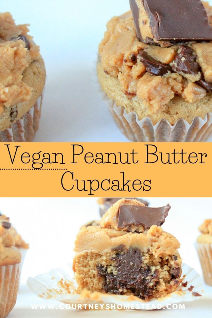 vegan peanut butter cupcakes recipe