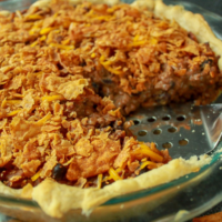 The BEST vegan taco pie