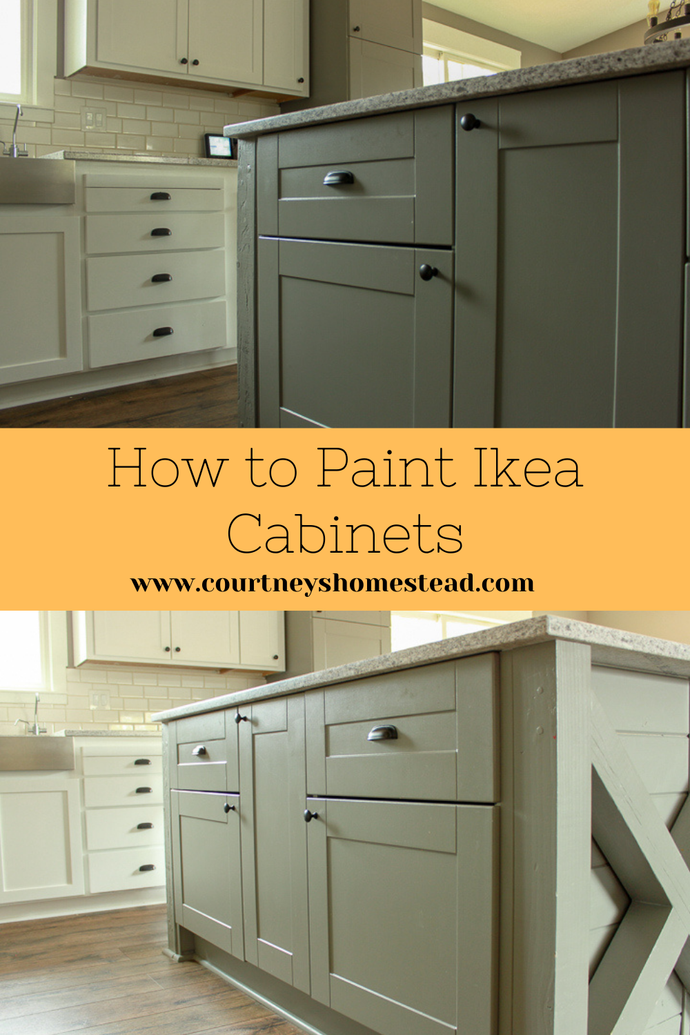 Painting Ikea Courtney's Homestead