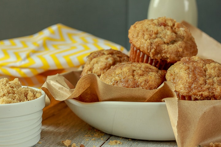 easy vegan banana muffins