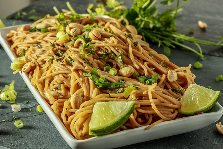 thai peanut noodles