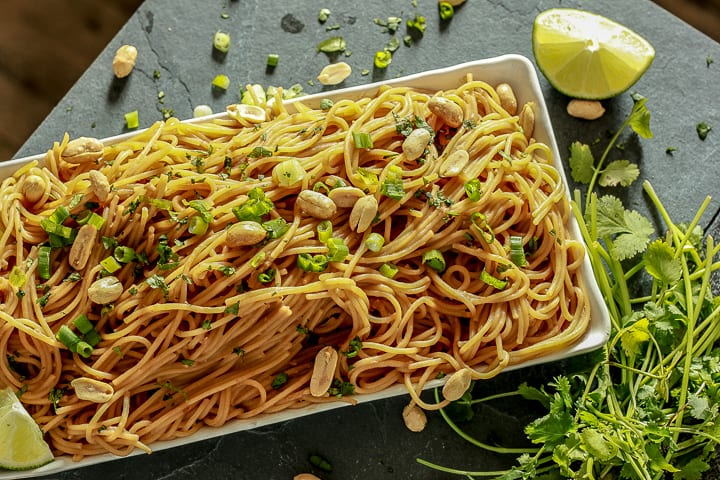 thai peanut noodles