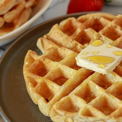 -Amazing Vegan Waffles-