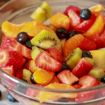 Fruit Salad with Citrus Glaze