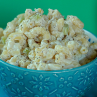 Vegan Hawaiian Mac Salad