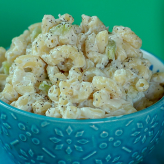 Vegan Hawaiian Mac Salad