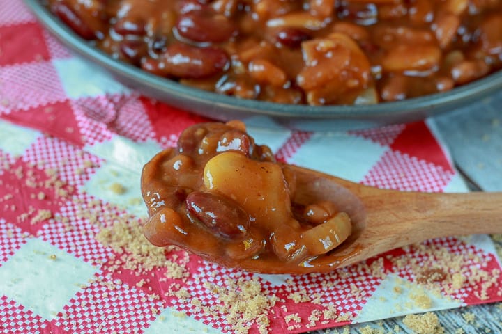 vegan calico beans recipe