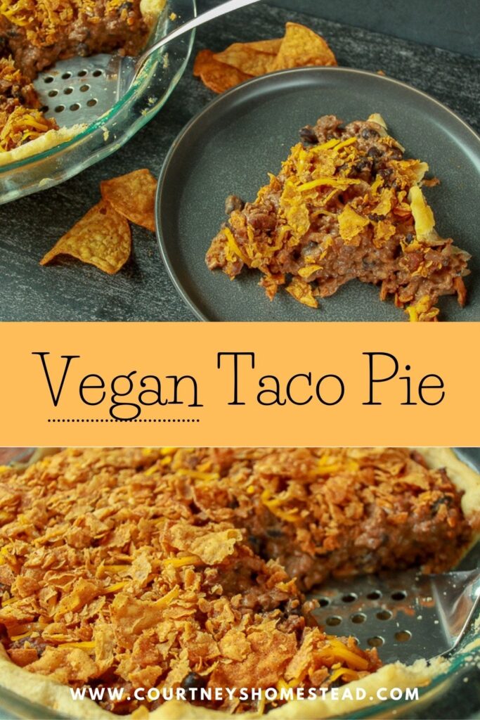 vegan taco pie