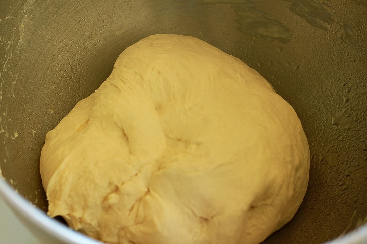 Vegan Pizza dough before the rise