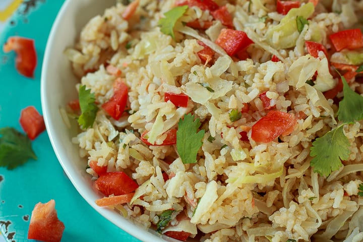 vegan thai coconut rice