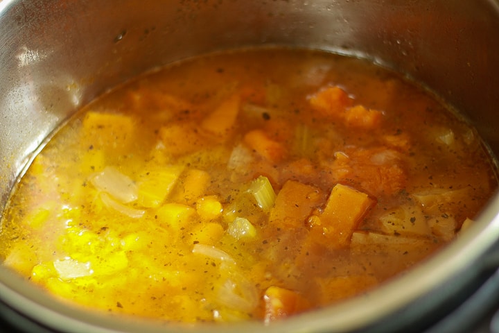 Instant pot vegan soup