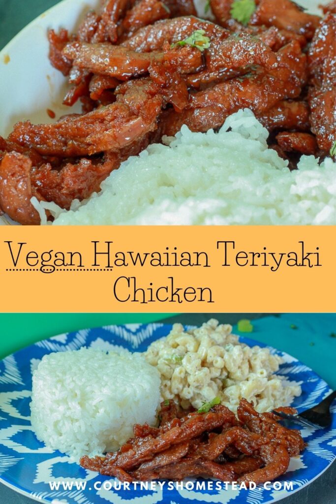 Vegan Hawaiian Teriyaki Chicken