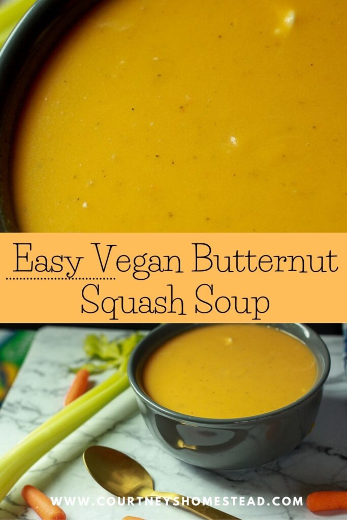 easy vegan butternut squash soup recipe