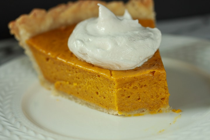 classic vegan pumpkin pie