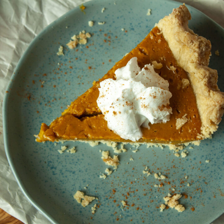 Amazing Vegan Classic Pumpkin Pie