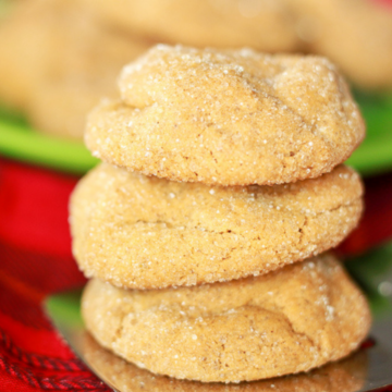 vegan ginger cookies