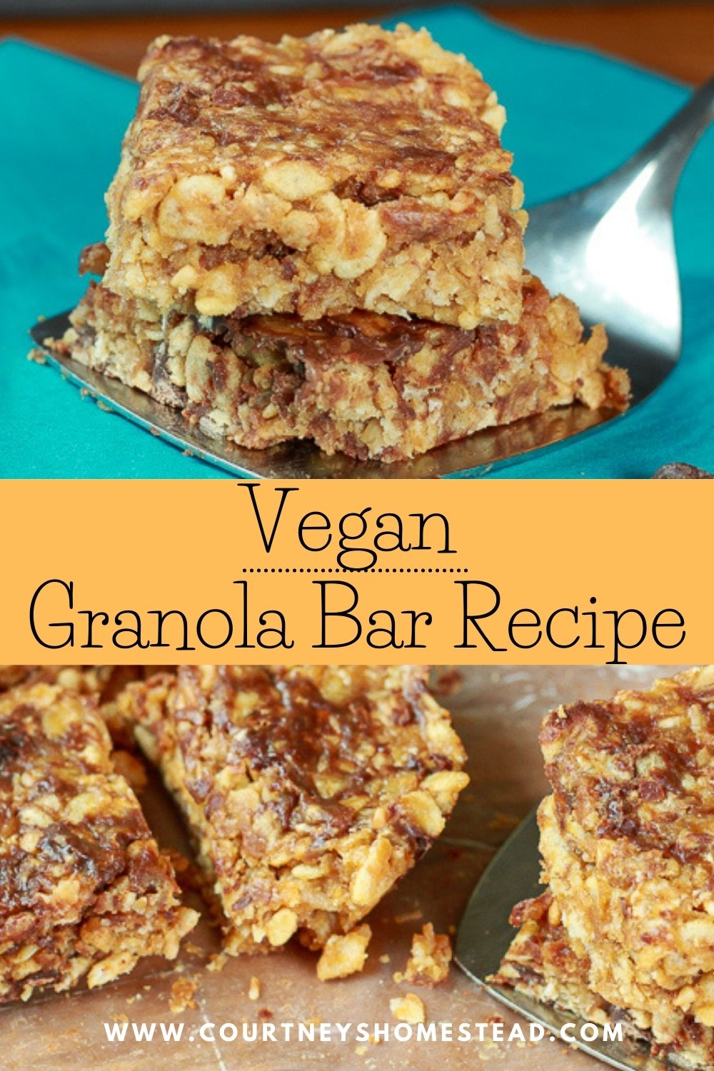 vegan granola bar recipe