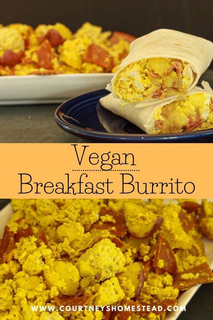 vegan breakfast burrito