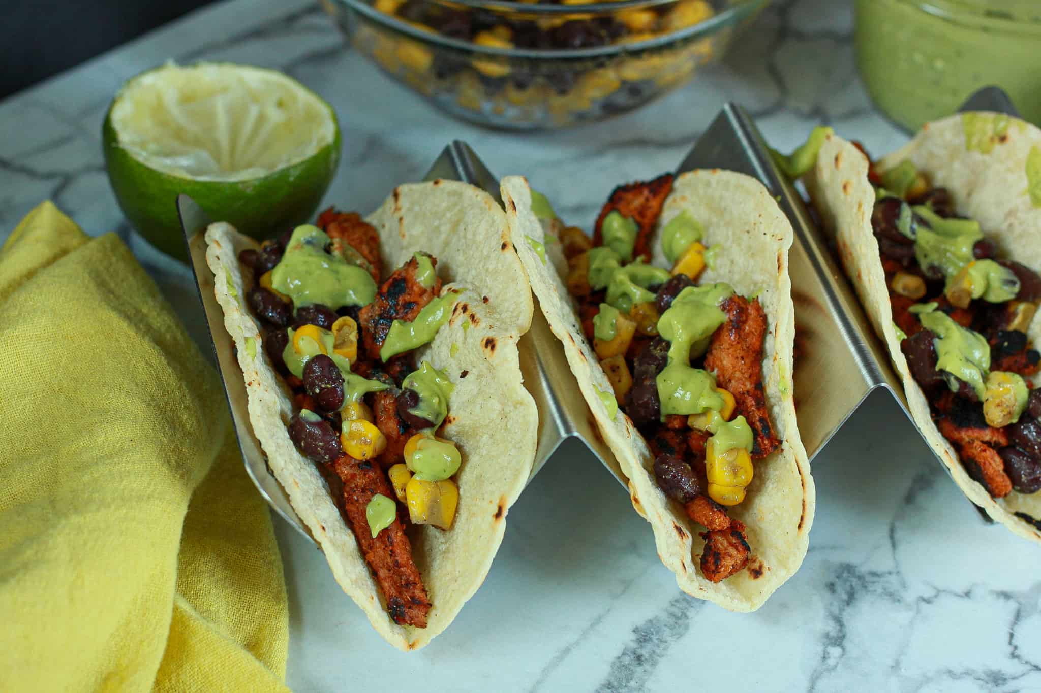 Easy Vegan Tacos - Courtney's Homestead