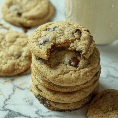 vegan chocolate chip cookies