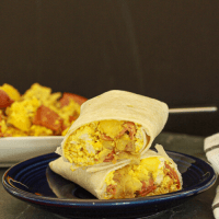 vegan breakfast burrito