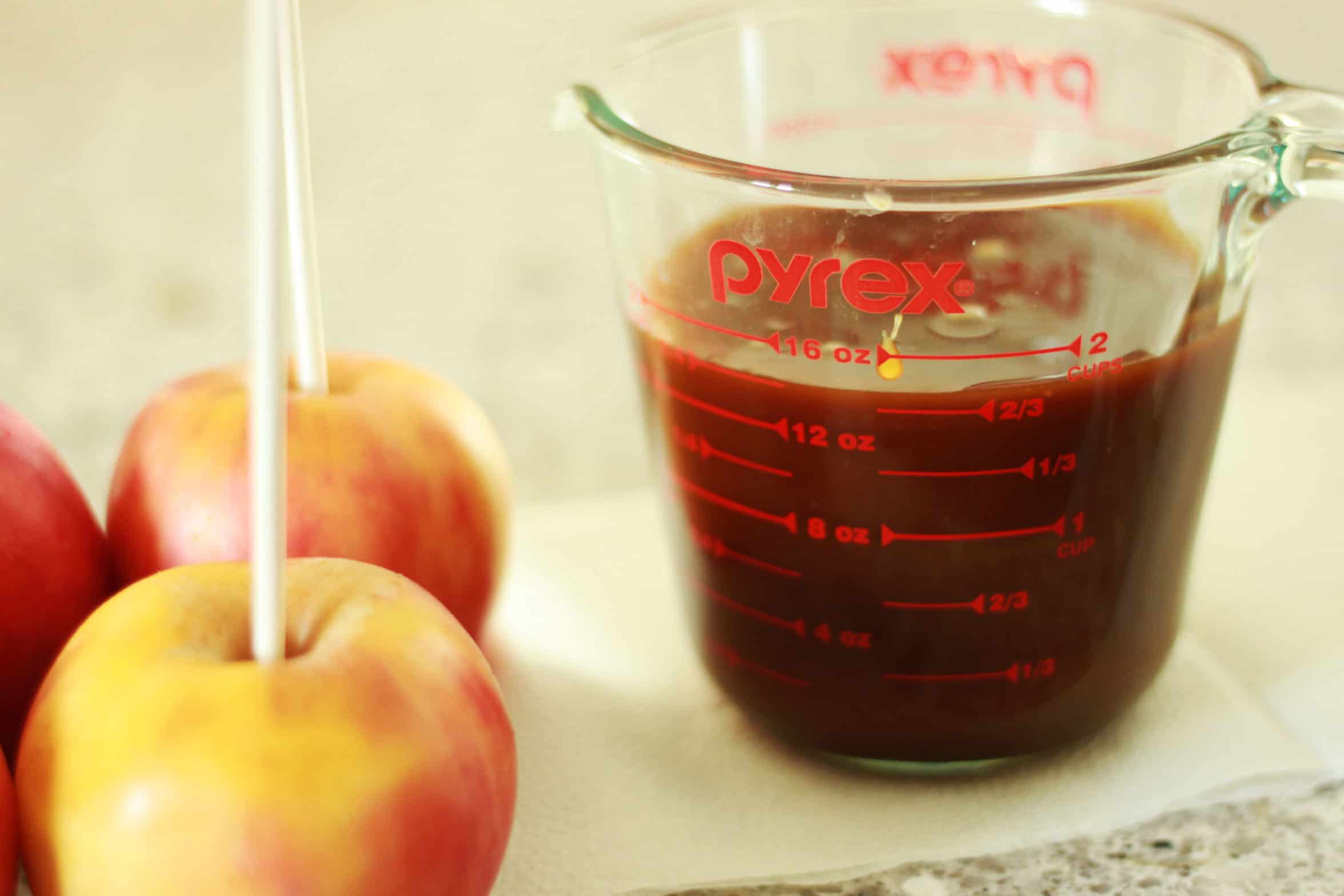 Delish Classic Vegan Caramel Apples Courtney's Homestead