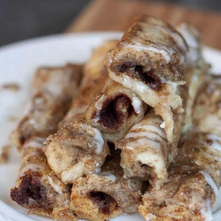 Vegan Cinnamon Roll Ups French Toast Casserole