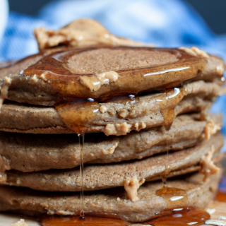 vegan blender oil free pancakes