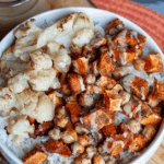 Easy Vegan Sweet Potato Tahini Bowl