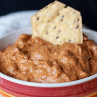 vegan cheesey bean dip