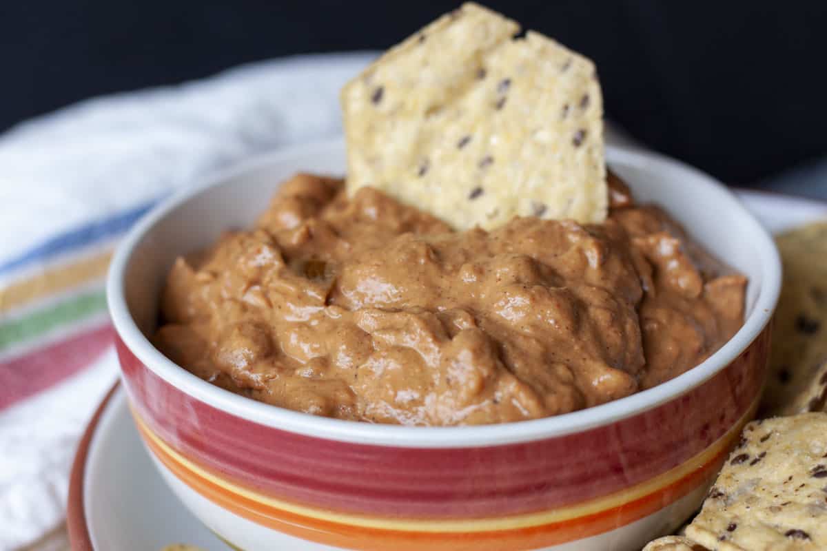 Vegan Refried Bean Dip Courtney's Homestead