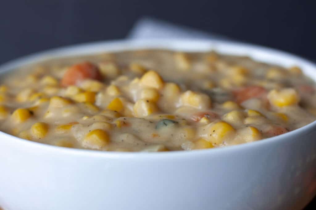 vegan corn chowder