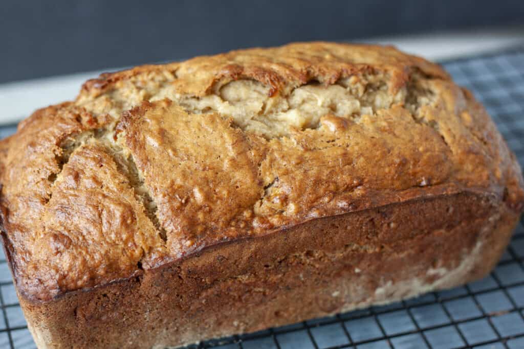 easy vegan banana bread loaf