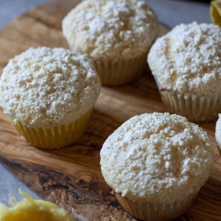 Vegan Lemon Muffins