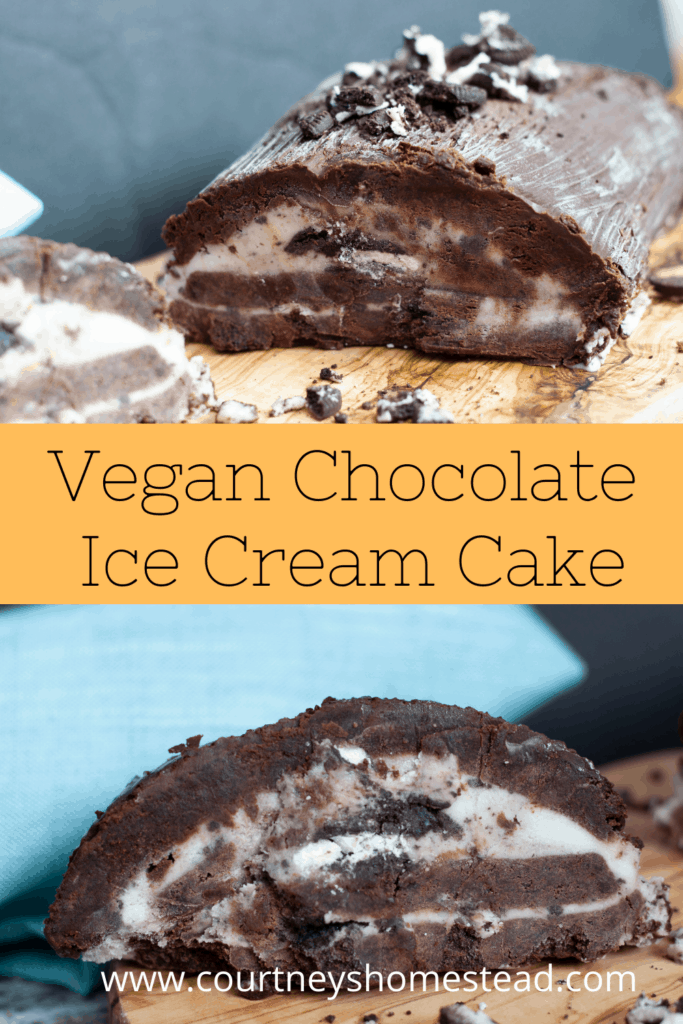 Vegan Chocolate Ice Cream Cake
