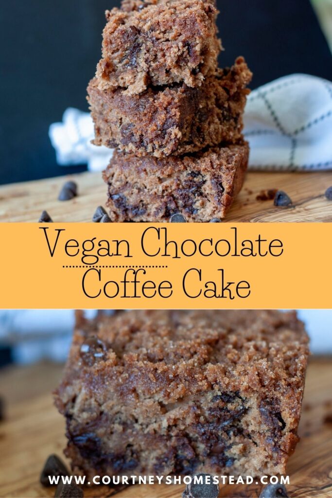 vegan chocolate coffee cake