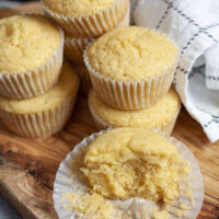 vegan cornbread muffins