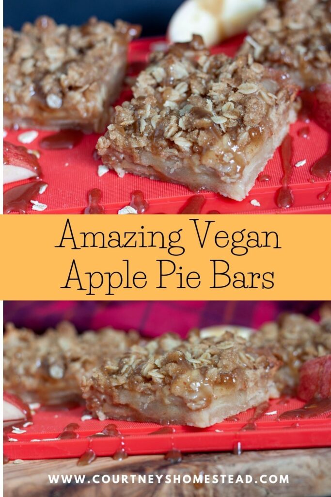 Amazing Vegan Apple Pie Bars