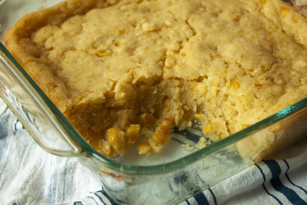 vegan corn casserole