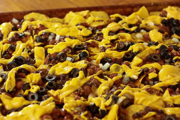 vegan game day nachos