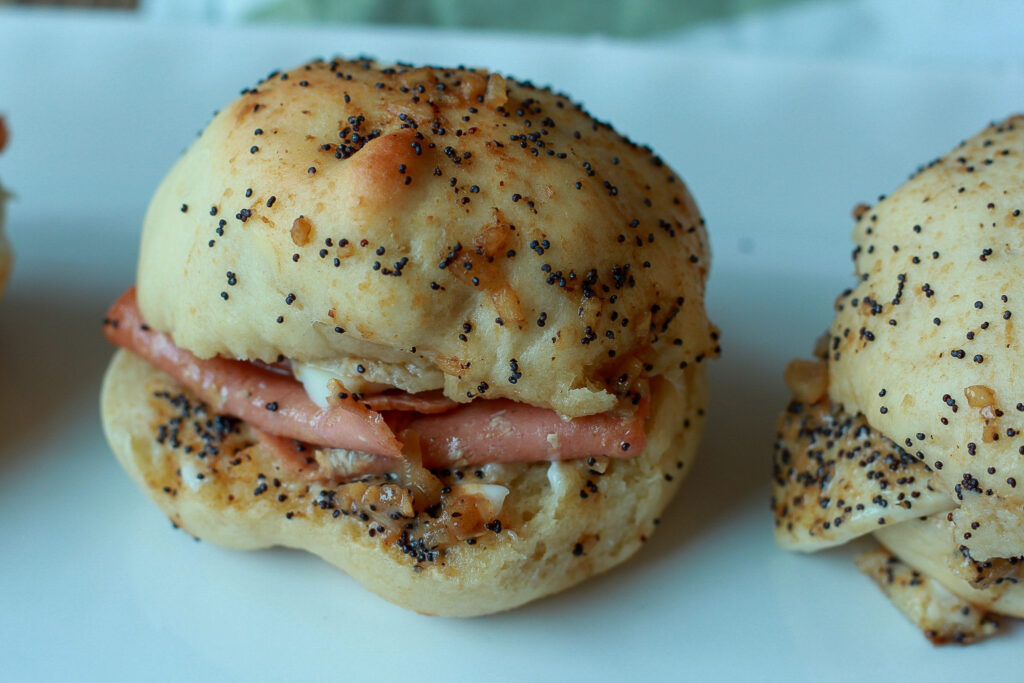 vegan ham sliders