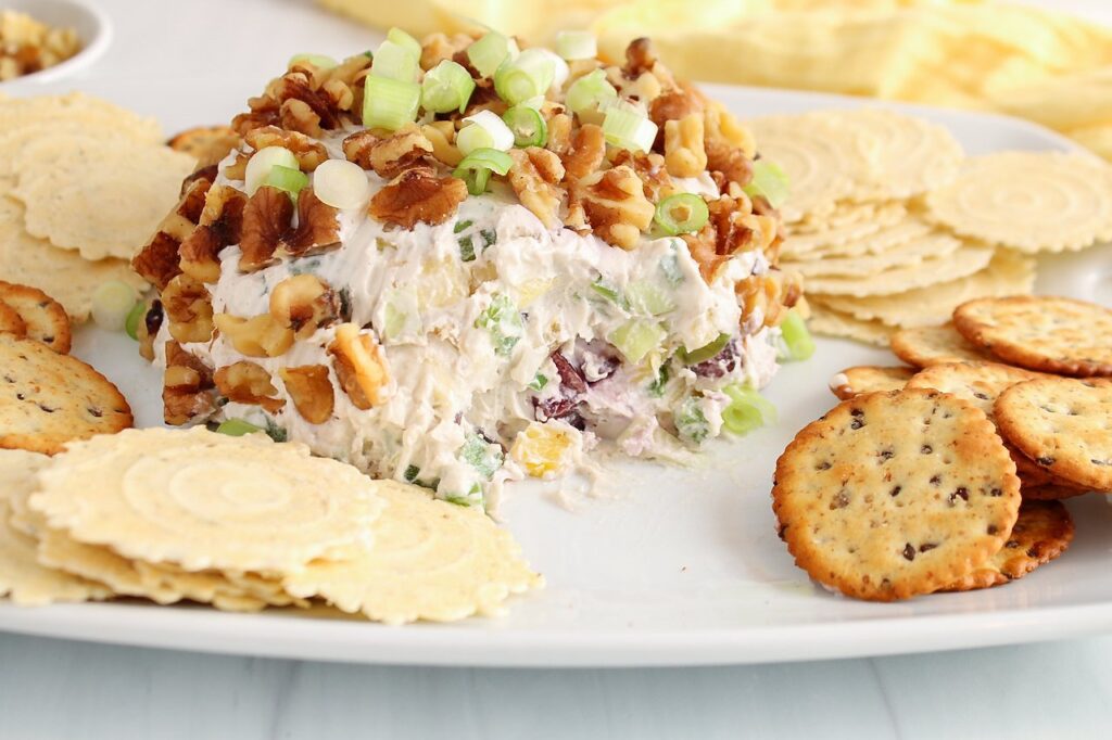 vegan hawaiian cheese ball