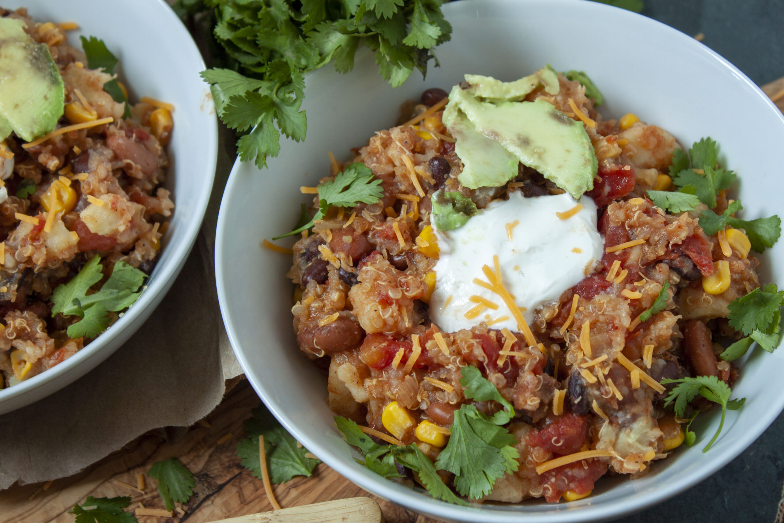 Vegan Sweet Potato Quinoa Chili Courtney's Homestead