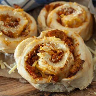 vegan pizza rolls