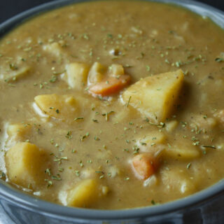 vegan split pea soup