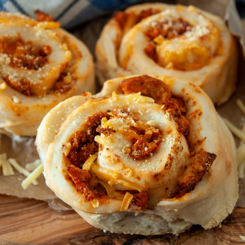 vegan pizza rolls