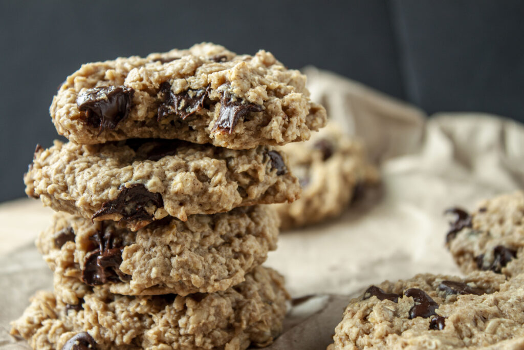 chocolate chip vegan breakfast cookies no banana